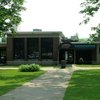 A view of the clubhouse at Community Golf Course